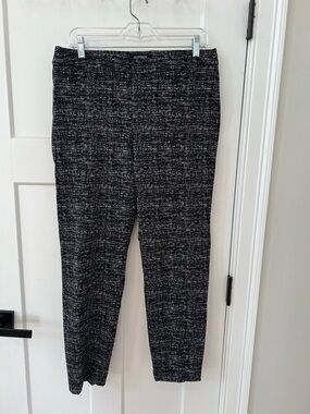 Stretch Lightweight Trousers - Black/White